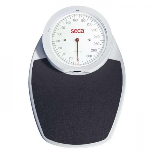 Seca 750 Mechanical Scale: It has a steel frame, circular scale and easy-to-clean mat